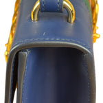 Gucci Navy Blue Sylvie Leather Crossbody Bag