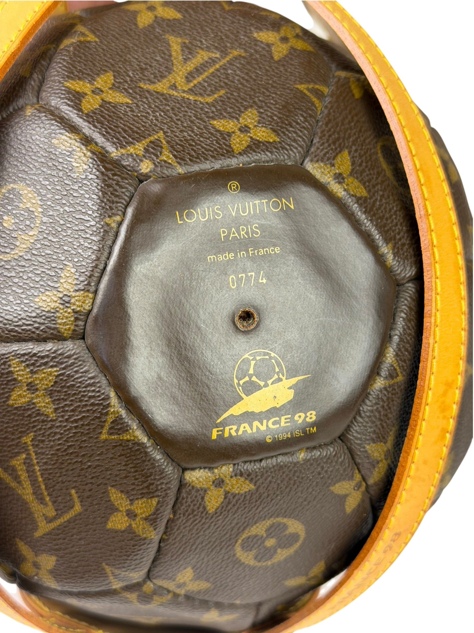 Louis Vuitton Monogram 1998 World Cup Commemorative Soccer Ball