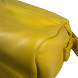 Prada Yellow Leather Padded Nappa Signaux Shoulder Bag