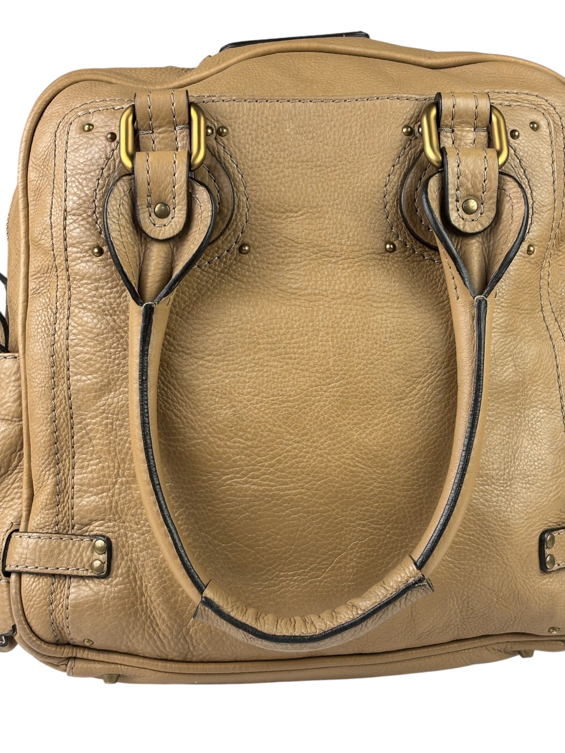 Chloe Brown Leather Paddington Shoulder Bag