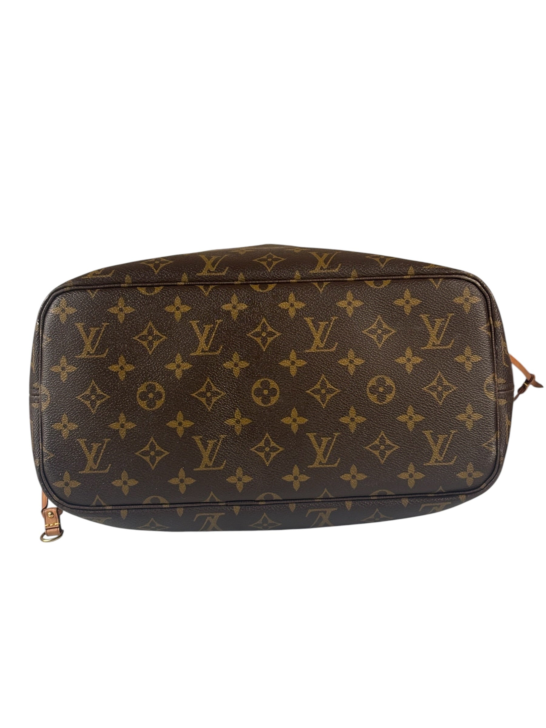 Louis Vuitton Monogram Neverful MM Pink Canvas-Lined Tote Bag