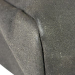 Hermes Black Leather Trim Herbag Two-Way Bag