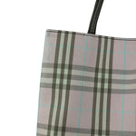 Burberry Vintage Light Pink Check Long Tote Bag