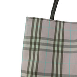 Burberry Vintage Light Pink Check Long Tote Bag