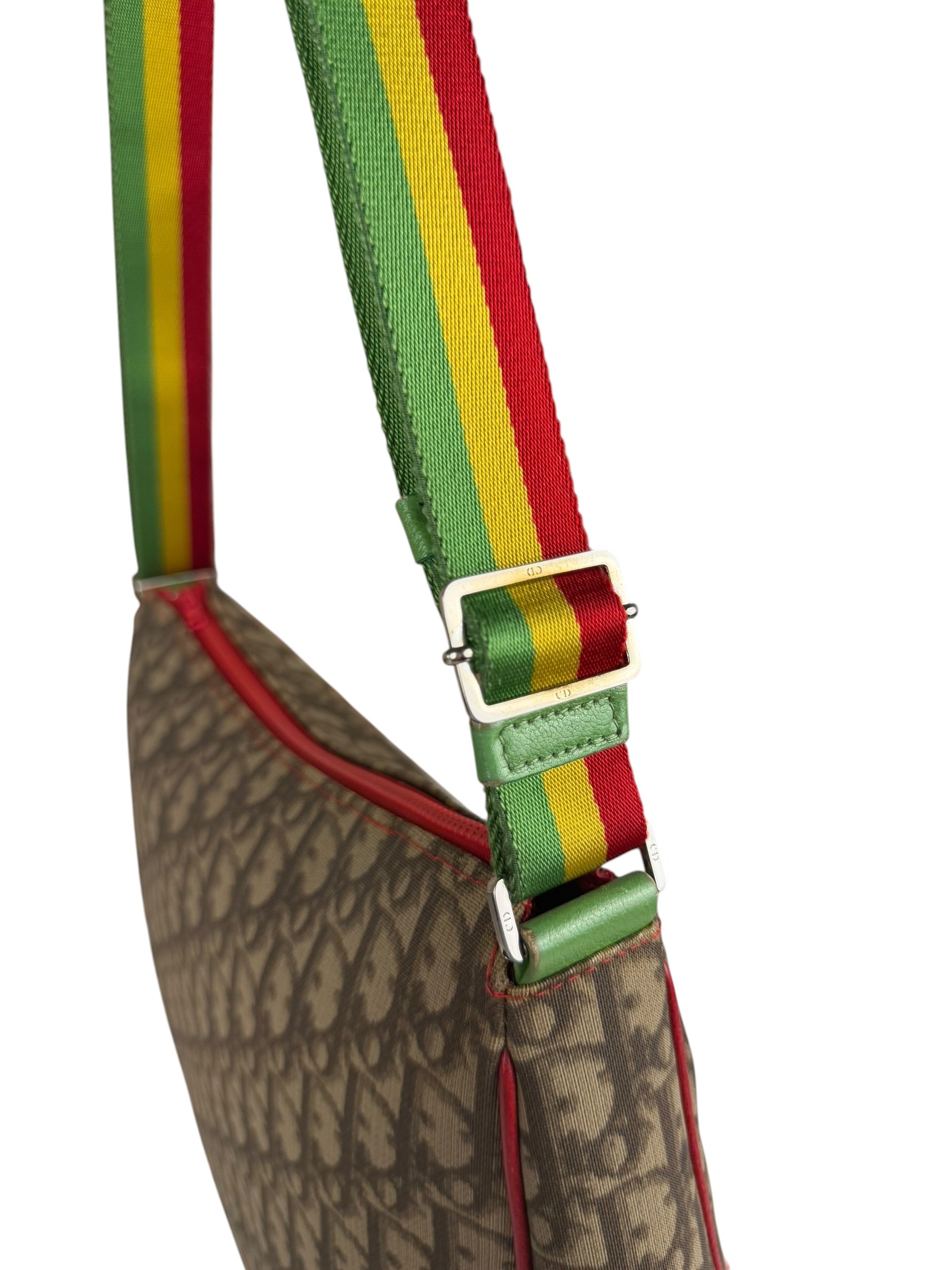 Christian Dior Vintage Rasta 1 Messenger Bag