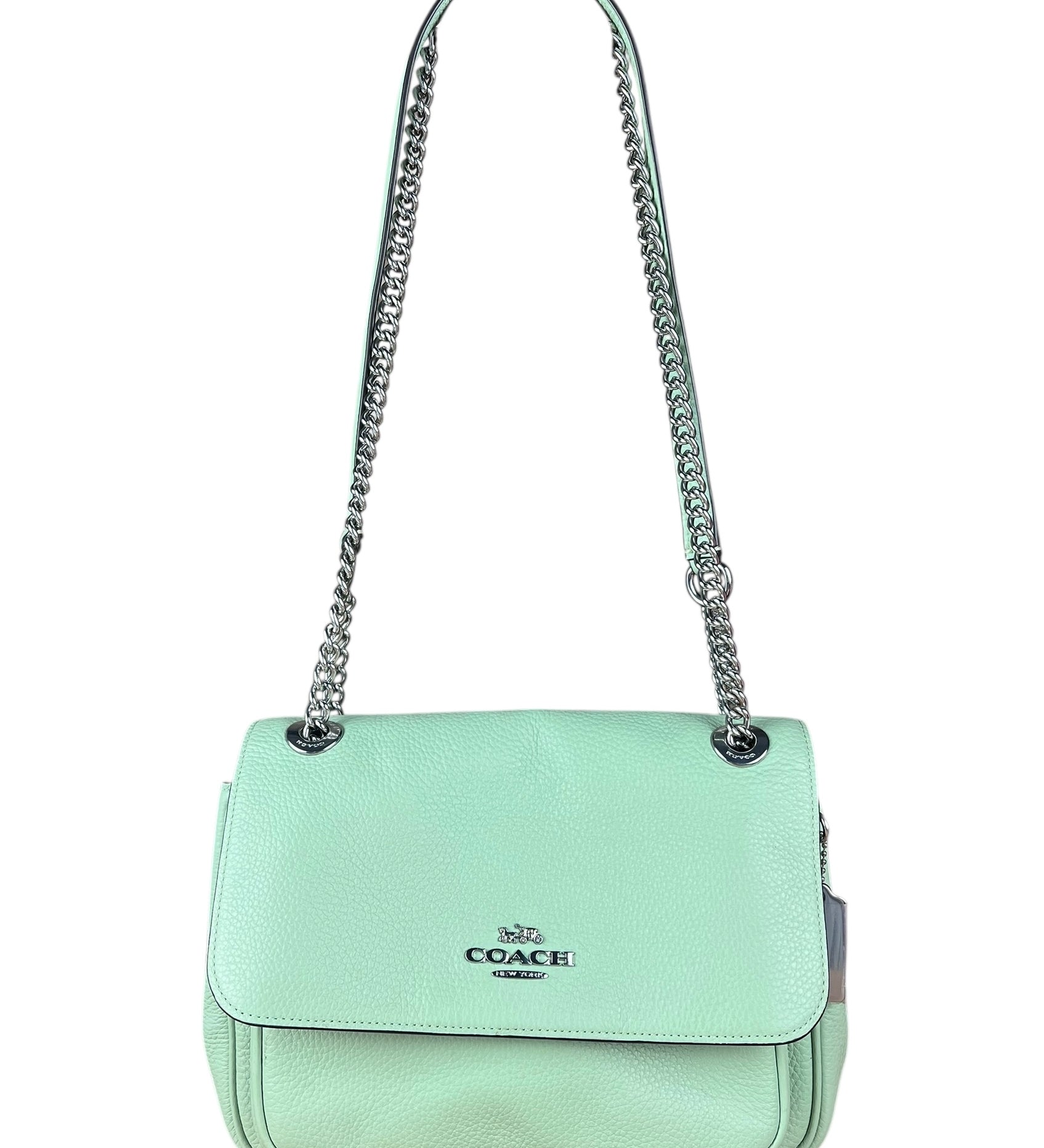 Coach Leather Klare Crossbody 25 Green