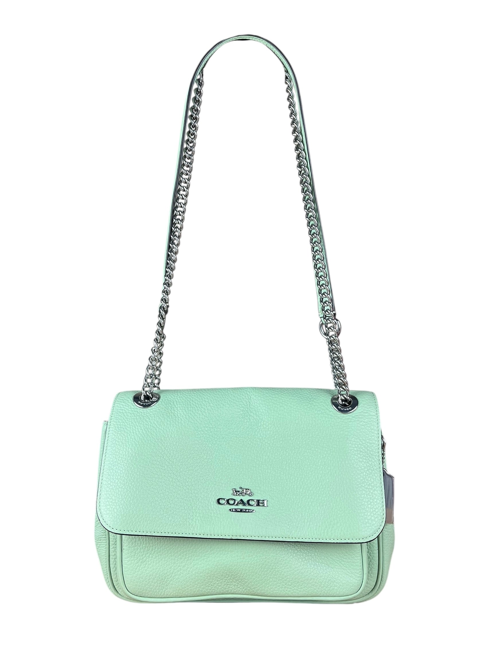 Coach Leather Klare Crossbody 25 Green
