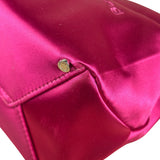 Alexander Wang Fuchsia Pink Satin Lunch Clutch