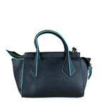Vivienne Westwood Navy Leather Two Way Bag