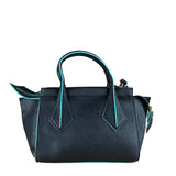 Vivienne Westwood Navy Leather Two Way Bag
