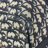 Christian Dior Vintage Navy Trotter Boston Bag