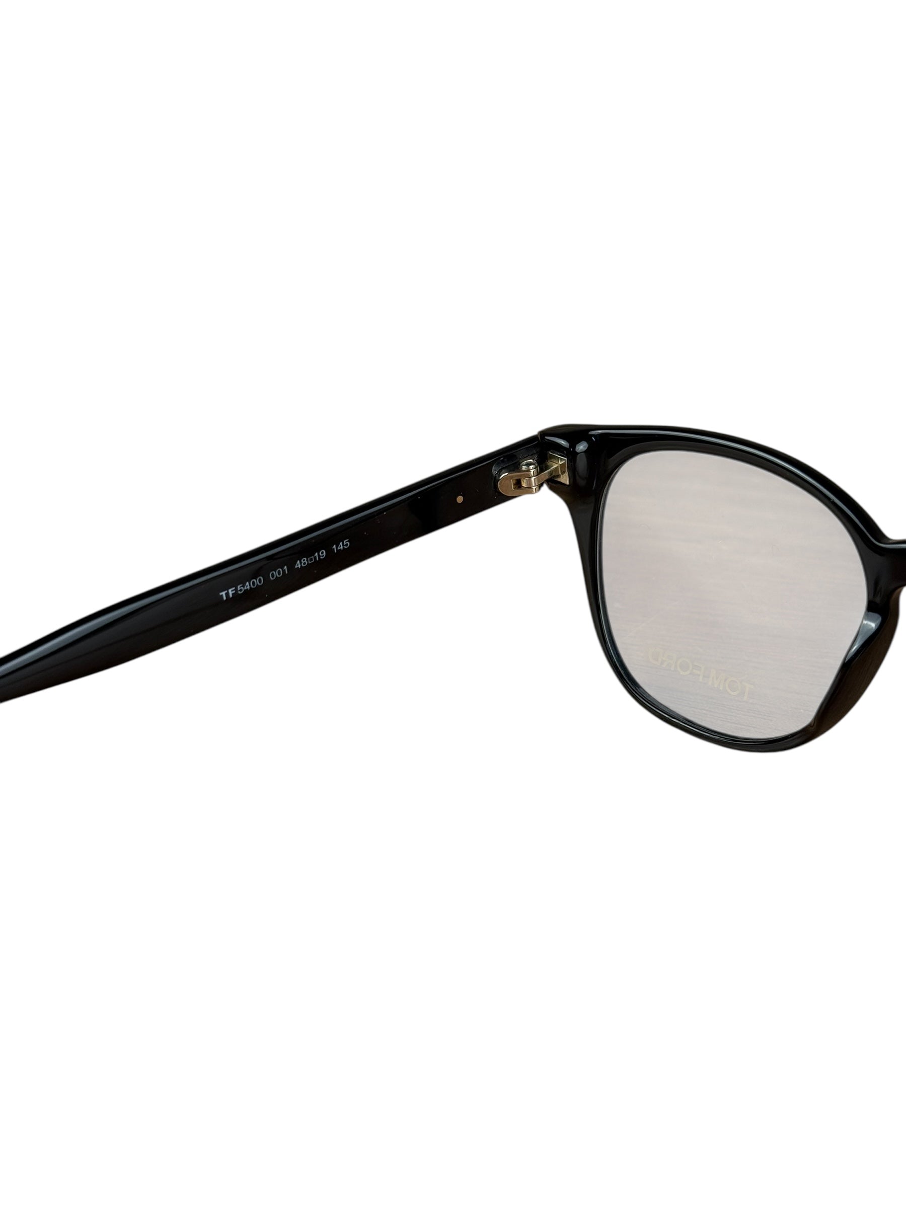Tom Ford Black Round Eyeglasses