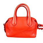 Balenciaga Red Leather Infanta Mini Boston Bag