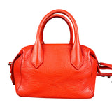 Balenciaga Red Leather Infanta Mini Boston Bag