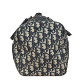 Christian Dior Vintage Blue Oblique Trotter Boston Bag