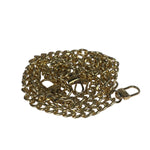 Fendi Vintage Black Leather Nano Fendigraphy Two-Way Bag Replacement Chains