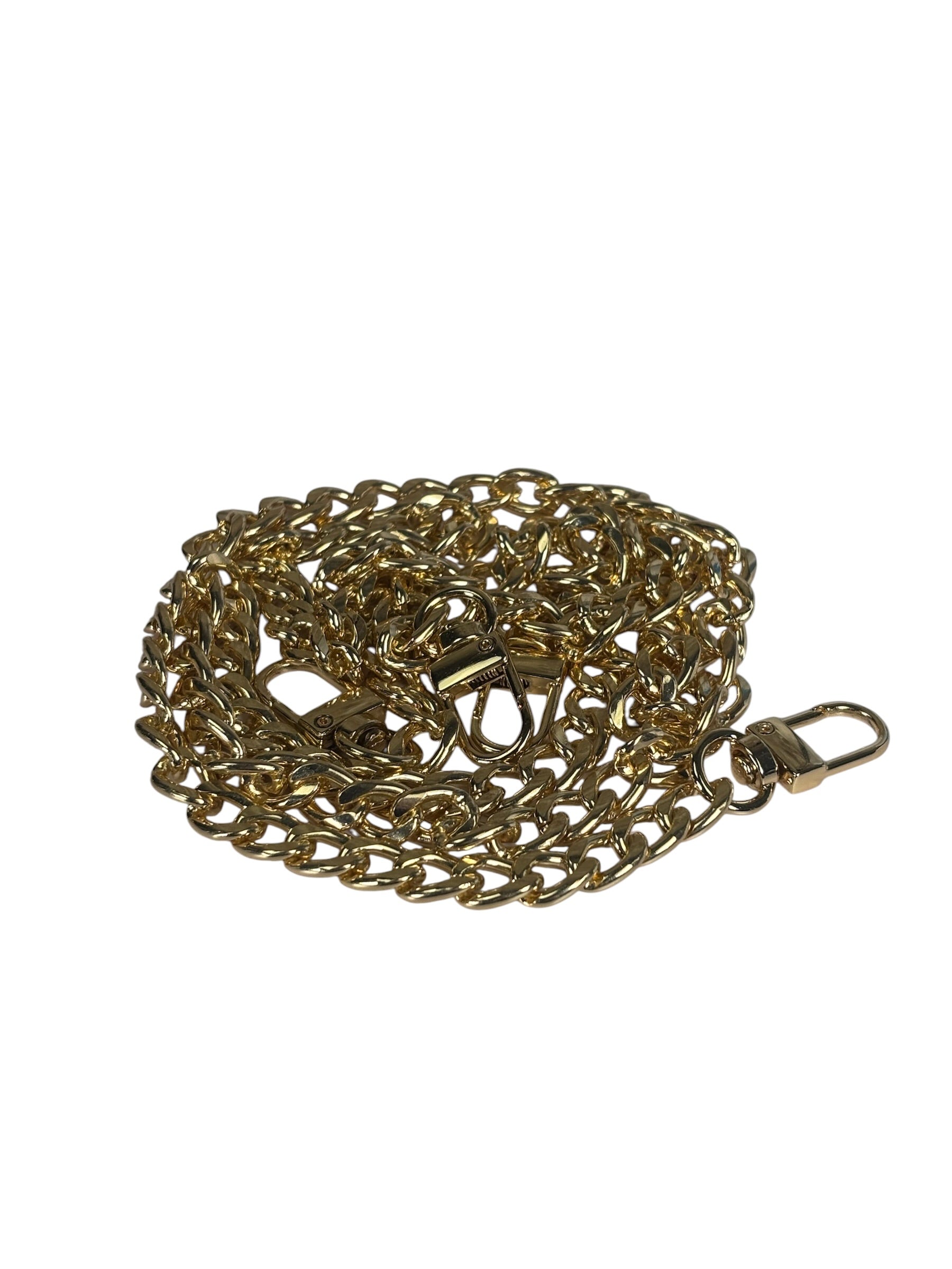Fendi Vintage Black Leather Nano Fendigraphy Two-Way Bag Replacement Chains