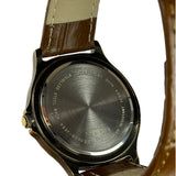 Alba Moon Phase Month Day Date Brown Leather Strap
