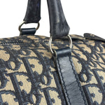 Christian Dior Vintage Navy Trotter Boston Bag