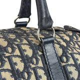 Christian Dior Vintage Navy Trotter Boston Bag