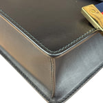 Gucci Black Leather Sylvie Small Hand/Shoulder Bag