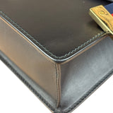 Gucci Black Leather Sylvie Small Hand/Shoulder Bag