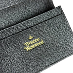 Vivienne Westwood Leather Orb Emblem Card Case