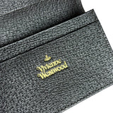 Vivienne Westwood Leather Orb Emblem Card Case