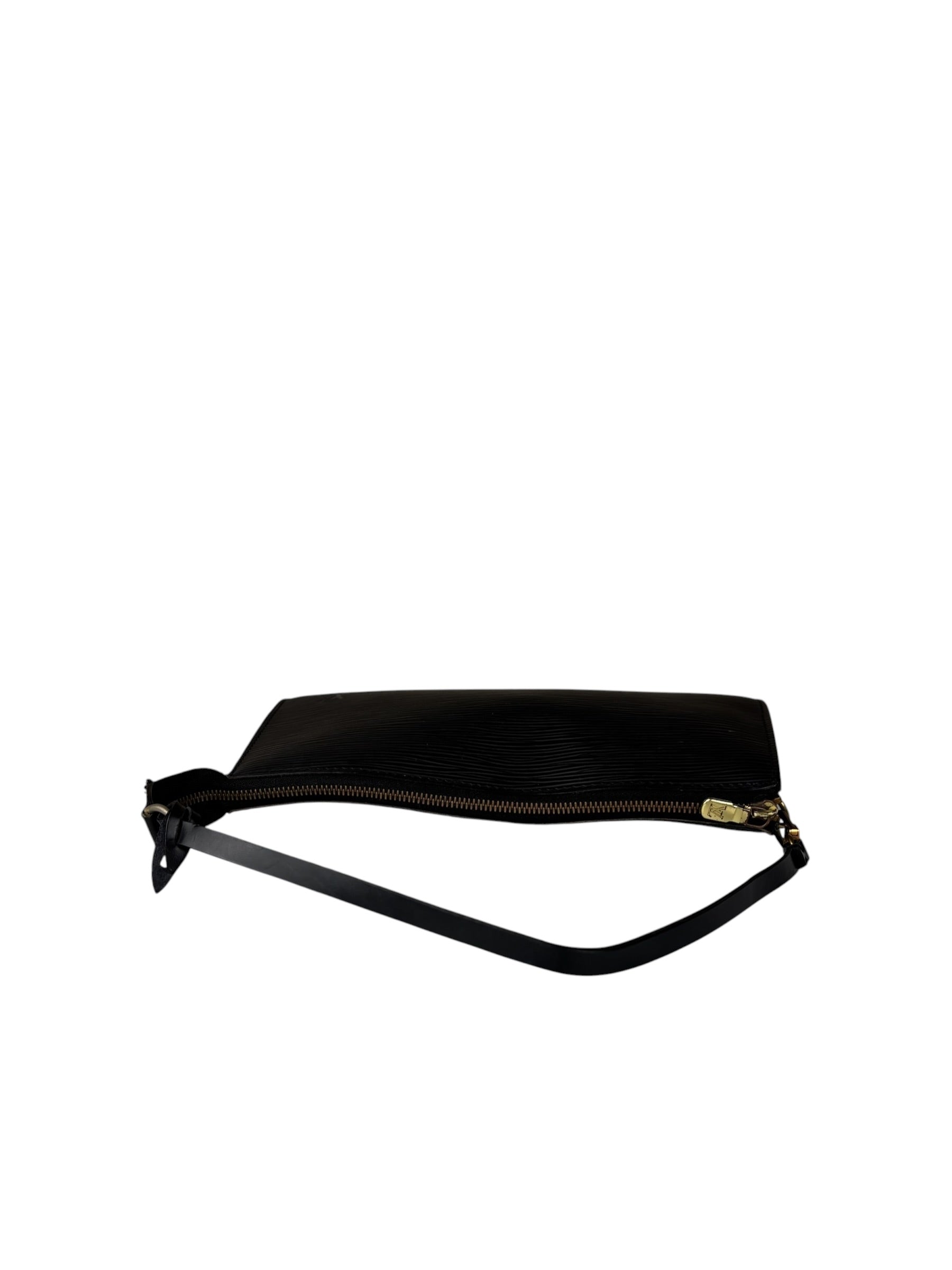 Louis Vuitton Black Epi Leather Pochette
