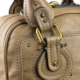 Chloe Brown Leather Paddington Shoulder Bag