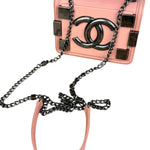 Chanel Pink Mini Boy Brick Chain Flap Bag 2013