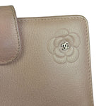 Chanel Light Pink Flower CC Snap Wallet 2011