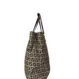 Fendi FF Canvas Top Handle Tote