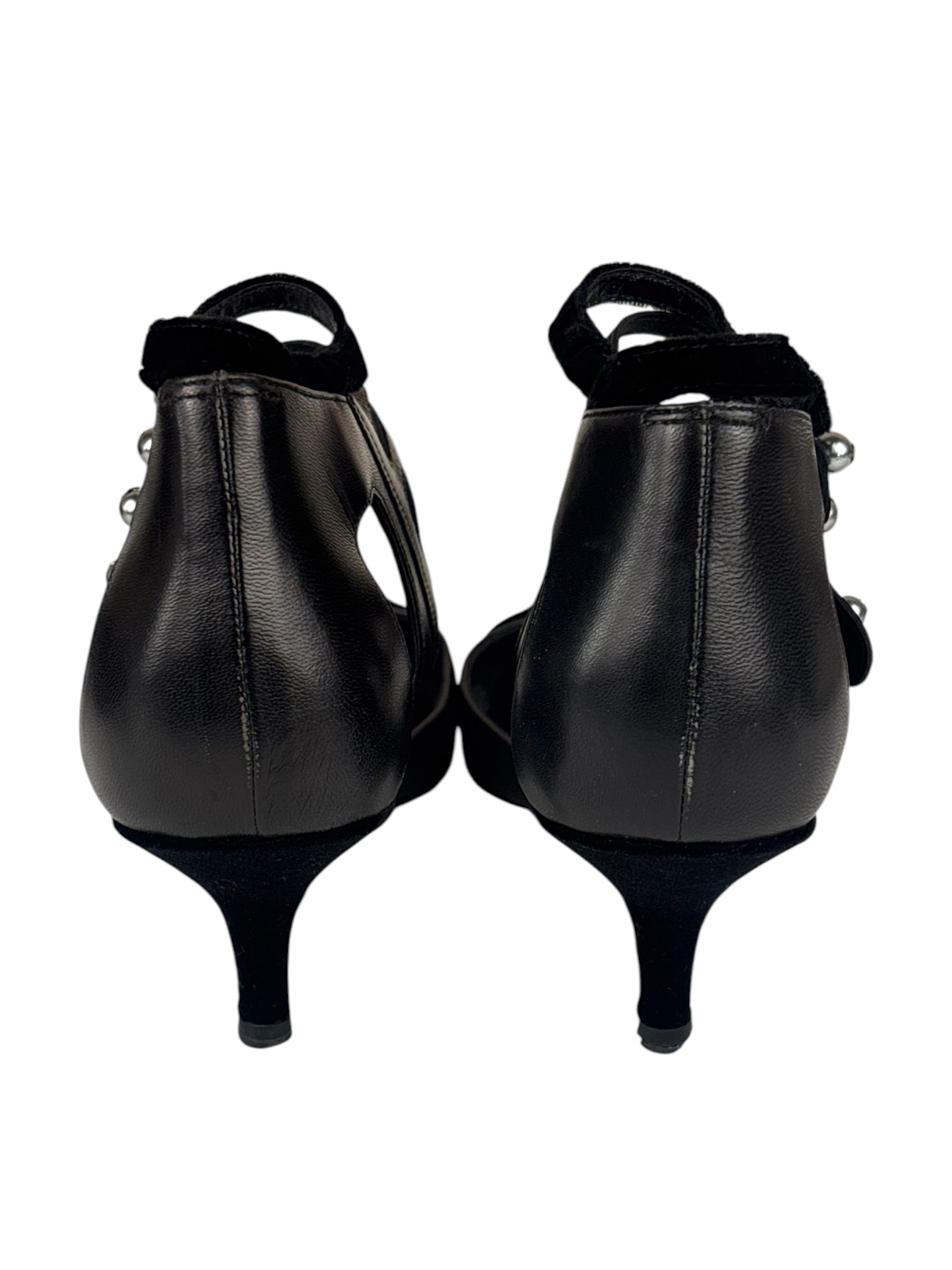 Chanel Black D'Orsay Pumps 2003