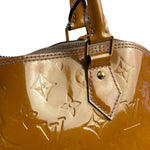 Louis Vuitton Vintage Monogram Vernis Alma MM Handbag Orange