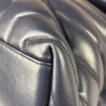 Yves Saint Laurent Navy Blue LouLou Medium Shoulder Bag