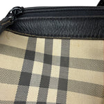 Burberry Vintage Haymarket House Small Boston Bag