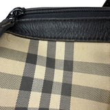 Burberry Vintage Haymarket House Small Boston Bag
