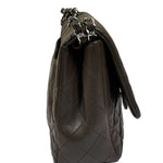 Chanel Chocolate Brown Caviar Quilted Flap Bag 2009