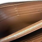 Louis Vuitton Brown Leather Suhali Zippy Wallet