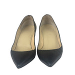 Christian Louboutin Black Leather Agneska Wave Pump