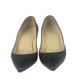 Christian Louboutin Black Leather Agneska Wave Pump