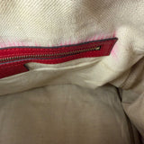 Gucci Beige/Red Leather GG Joy Boston Two-Way Bag