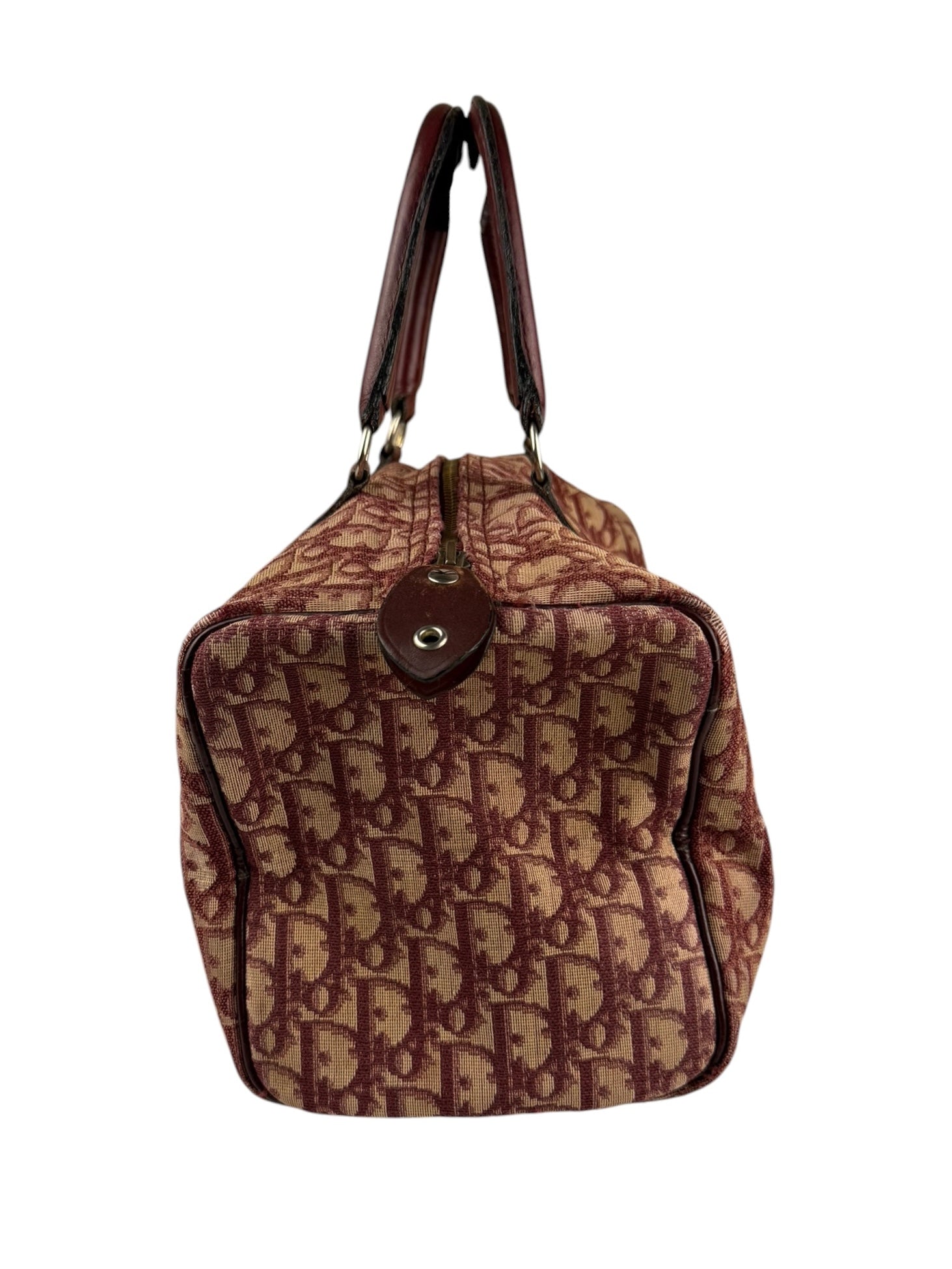Christian Dior Vintage Monogram Trotter Boston Handbag