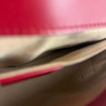 Gucci GG Red Marmont Matelasse Shoulder Bag