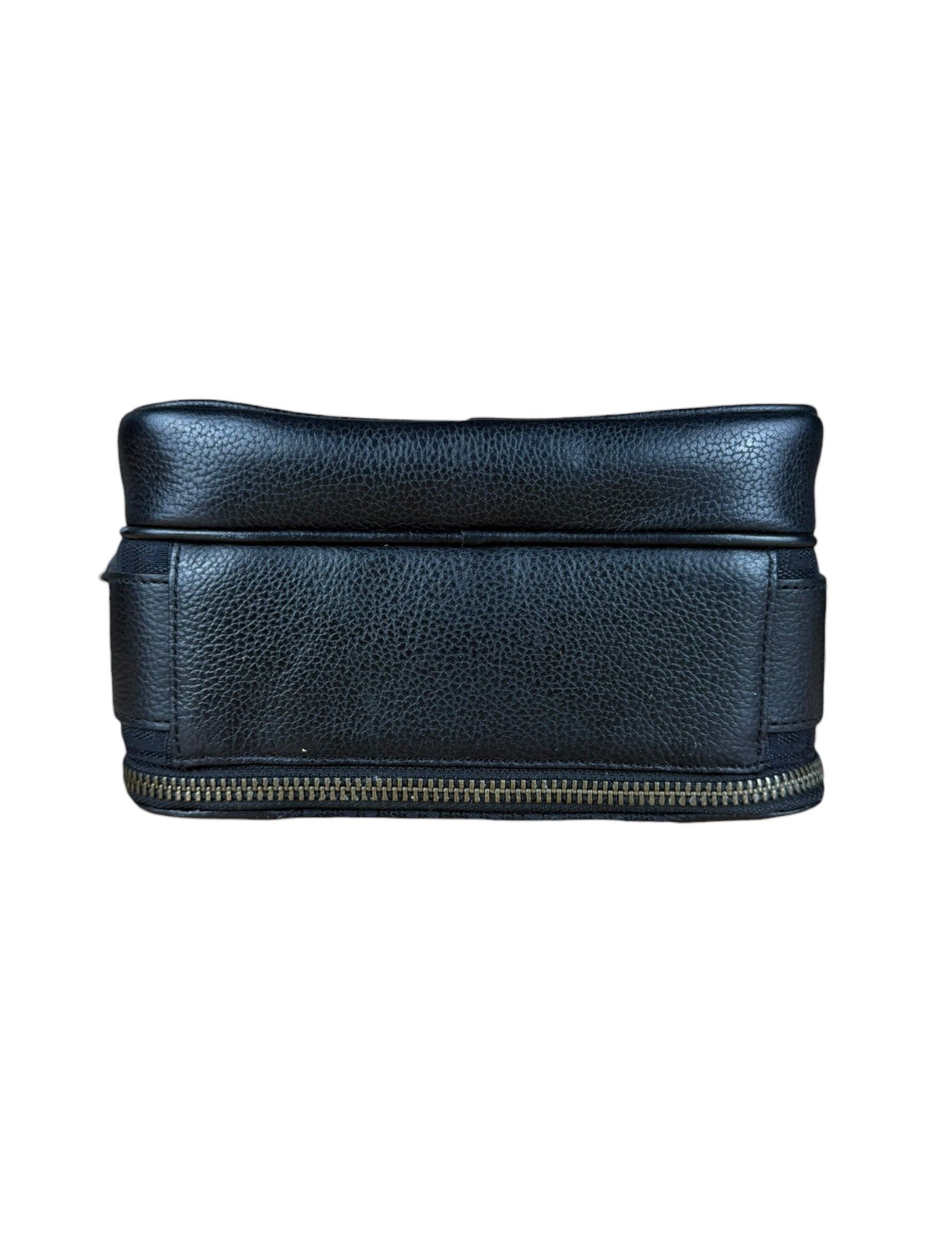 Givenchy Black Canvas Leather Lined Crossbody