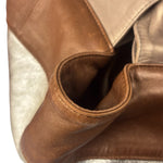 Loewe Gold/Bronze Leather Nappa Aire Handbag