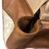 Loewe Gold/Bronze Leather Nappa Aire Handbag