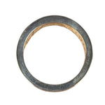 Gucci Silver Wide Flat Subtle Brushed Ring