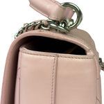 Chanel Pink Stitch Quilt Ring My Bag 2Way Flap 2017